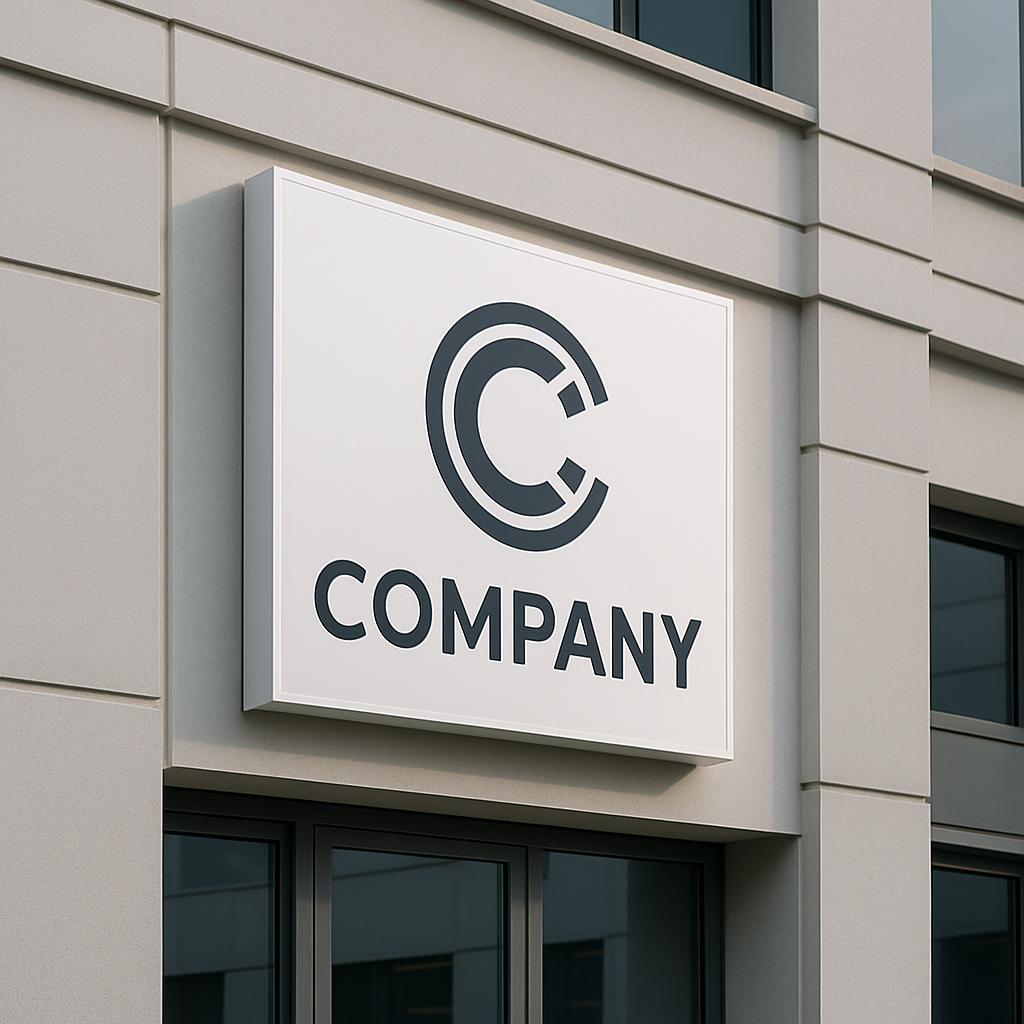 A logo for 'C Company'('').